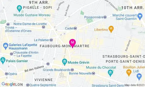 Localisation Restaurant  Le Beaucé