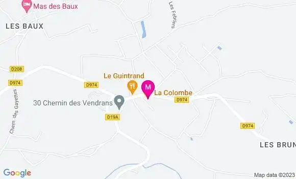 Localisation Restaurant  Gabriel Mermoud