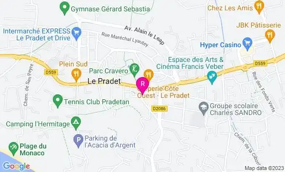 Localisation Restaurant  Ma Cantine