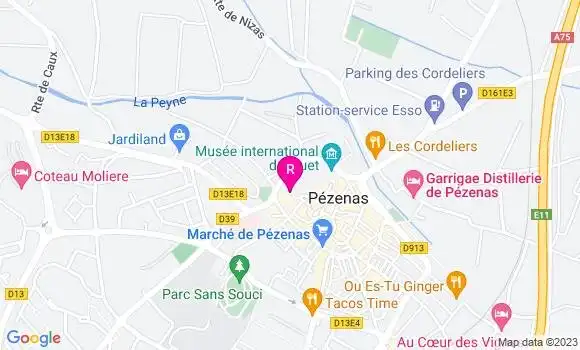 Localisation Restaurant Bar Le Normandy