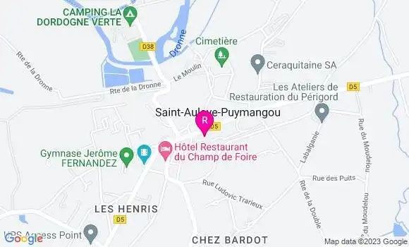 Localisation Crêperie La Muscadiere