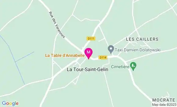 Localisation Restaurant  La Table d