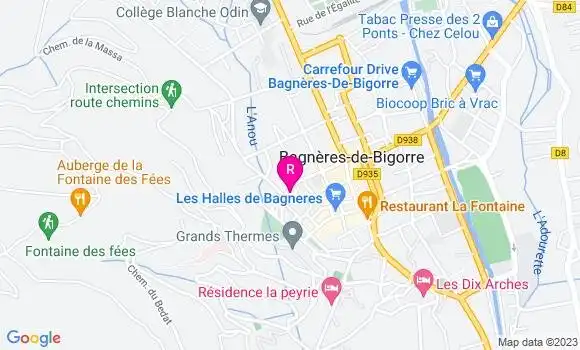 Localisation Restaurant  Les Petites Vosges