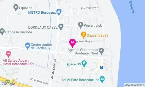 Localisation Restaurant  Oh Huit