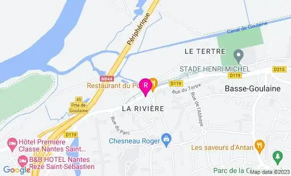 Localisation Restaurant  La Table de Maryann