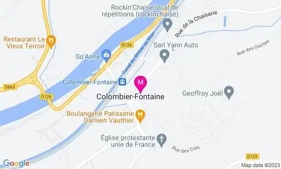 Localisation Restaurant  Le Vieux Terroir