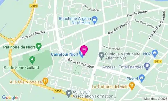 Localisation Restaurant  Le Regent