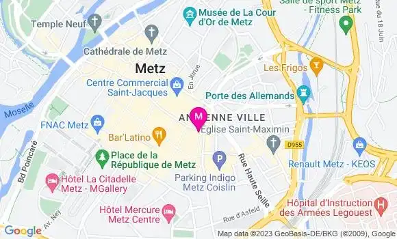 Localisation Restaurant Italien Maison Baci