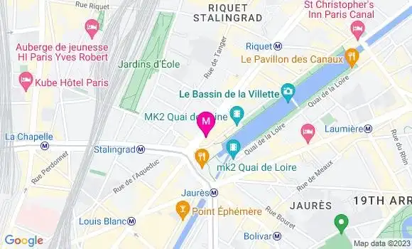 Localisation Restaurant  Au Canal 8