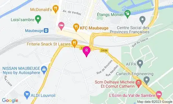 Localisation Restaurant  Un Moment Chez Bacchus
