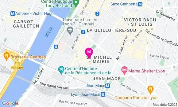 Localisation Restaurant  Le Kitchen