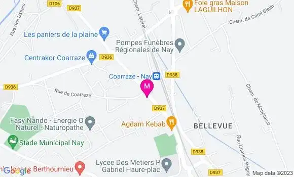 Localisation Pizzeria Al Forno