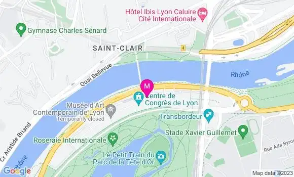 Localisation Restaurant  La Table en Braille