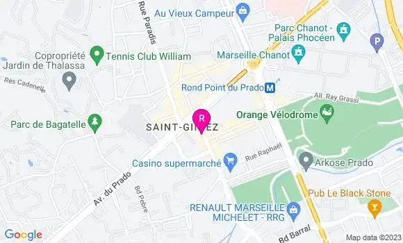 Localisation Restaurant  Un Jardin en Ville