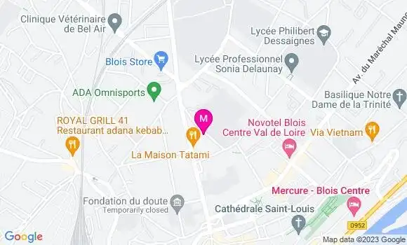 Localisation Restaurant  La Case Creole