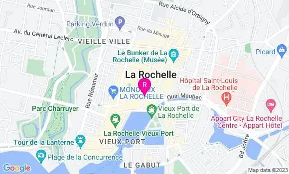 Localisation Brasserie Le Pub Lutèce