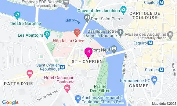 Localisation Restaurant  Burger