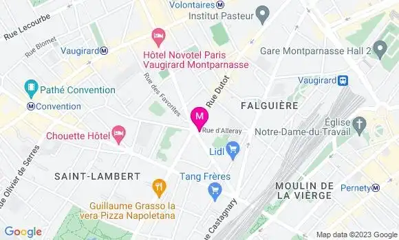 Localisation Restaurant  Les Favoris