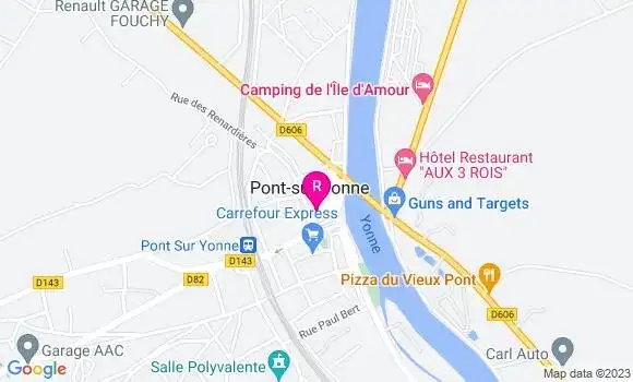 Localisation Restaurant  Le Commerce