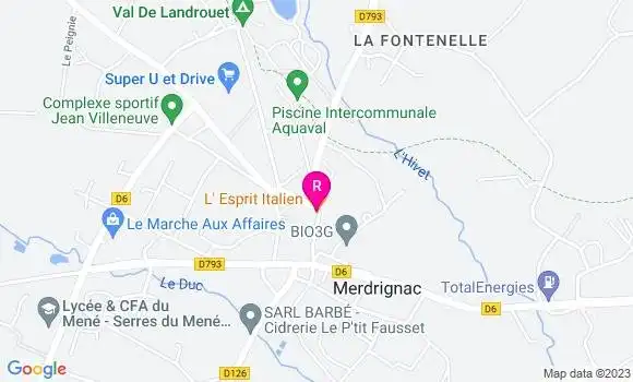 Localisation Restaurant Italien L