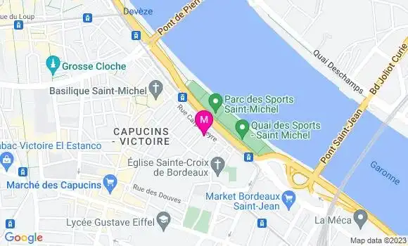 Localisation Restaurant  La Tupina