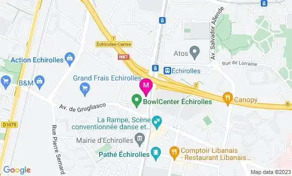 Localisation Restaurant  3 Brasseurs