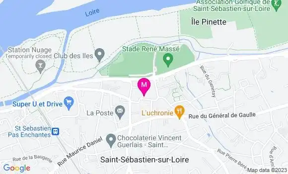 Localisation Café Le Cambronne
