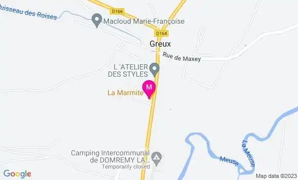 Localisation Restaurant  La Marmite