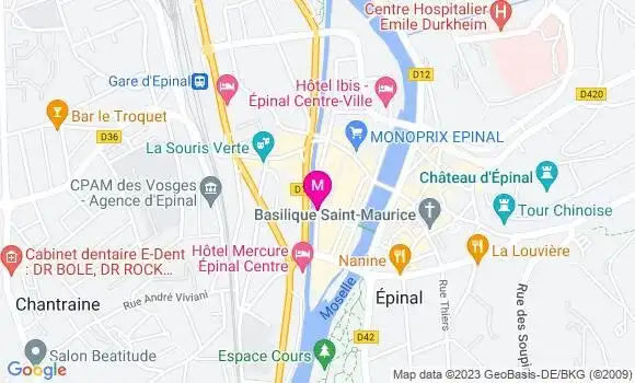 Localisation Le Grand Café