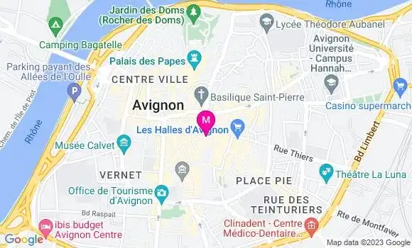 Localisation Restaurant  Le Petit Comptoir