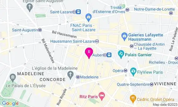 Localisation Restaurant  La Muse du Chai