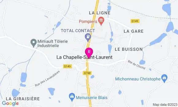Localisation Restaurant  Le Chapelais