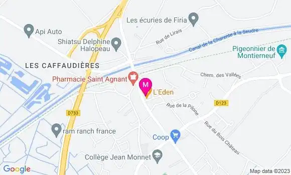Localisation Restaurant  L