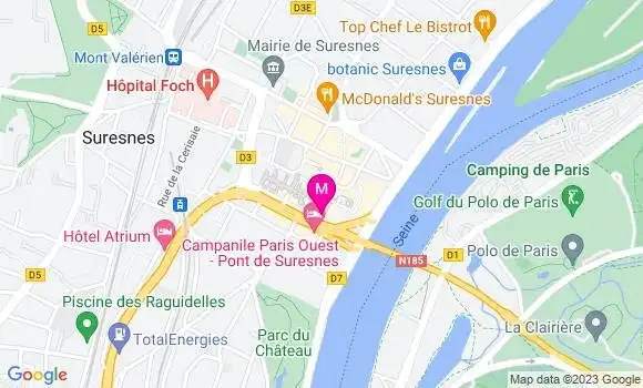 Localisation Restaurant  Au Bureau