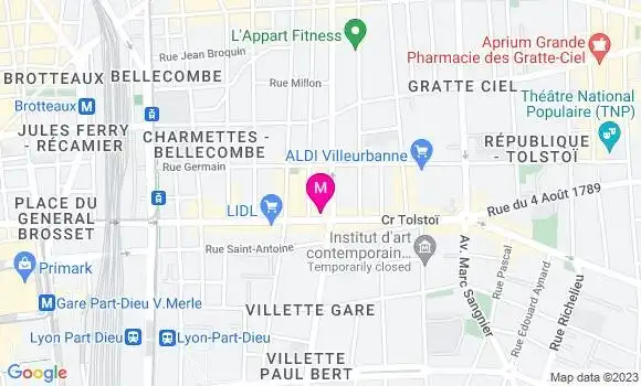 Localisation Restaurant  Le Jackson