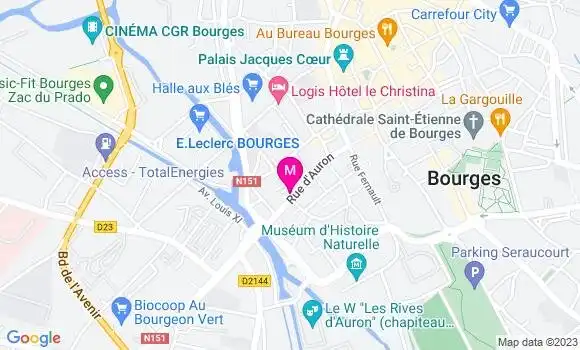 Localisation Crêperie Dentelle et Chocolat