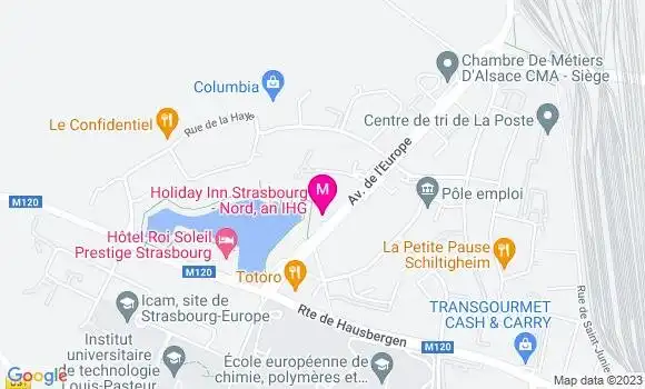 Localisation Restaurant  Le K