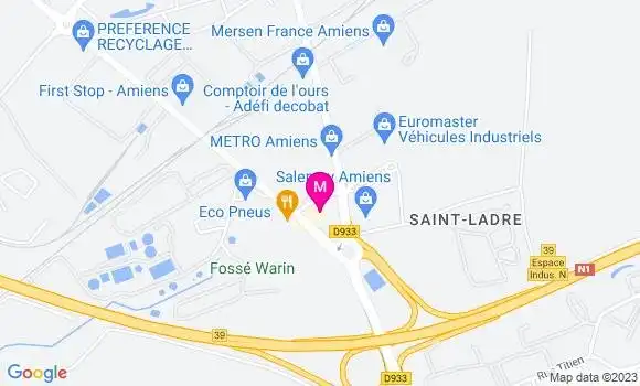 Localisation Restaurant Grill Le Grill d