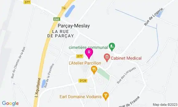 Localisation Pizzeria La P
