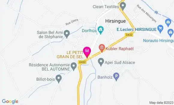 Localisation Restaurant  Le Petit Grain de Sel