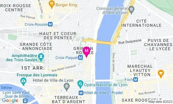 Localisation Restaurant  La Table d