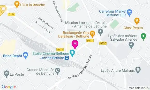 Localisation Le Bistrot Gourmand