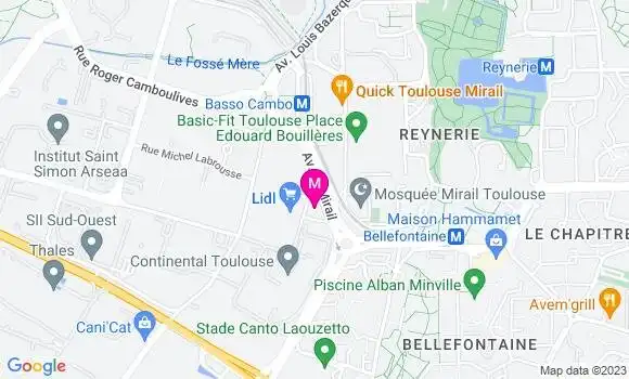 Localisation Restaurant Asiatique Les Etoiles d