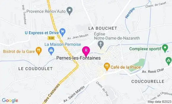Localisation Restaurant  Côté Jardin