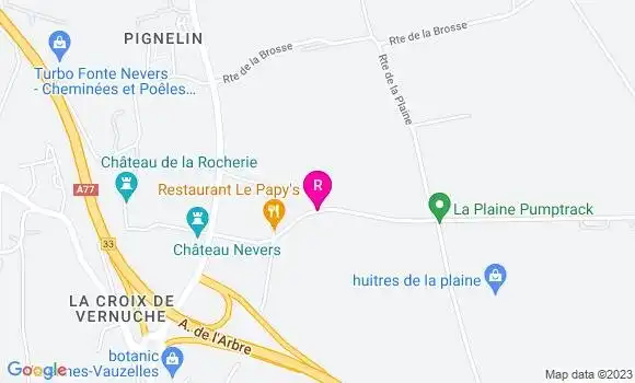 Localisation Restaurant  Le Papy