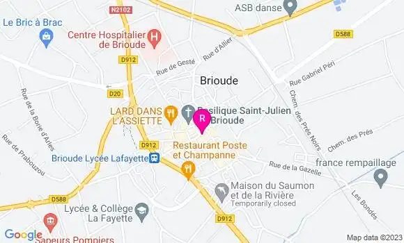 Localisation Restaurant Bar Le Globe
