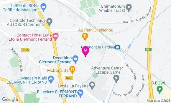 Localisation Restaurant  Le Patio
