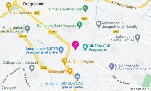 Localisation Restaurant  L