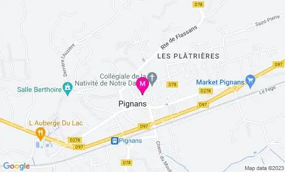 Localisation Restaurant  Le Xv de Depart