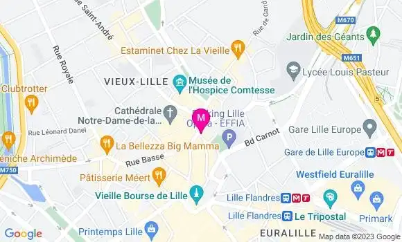 Localisation Restaurant  Le Comptoir Volant